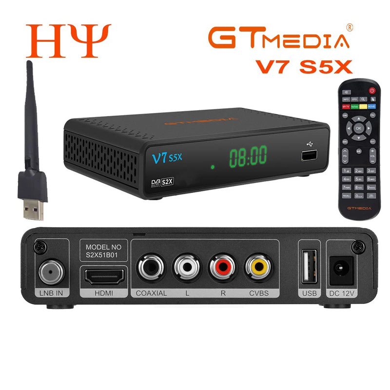 Load image into Gallery viewer, GTMEDIA V7 S5X Satellite TV Receiver
