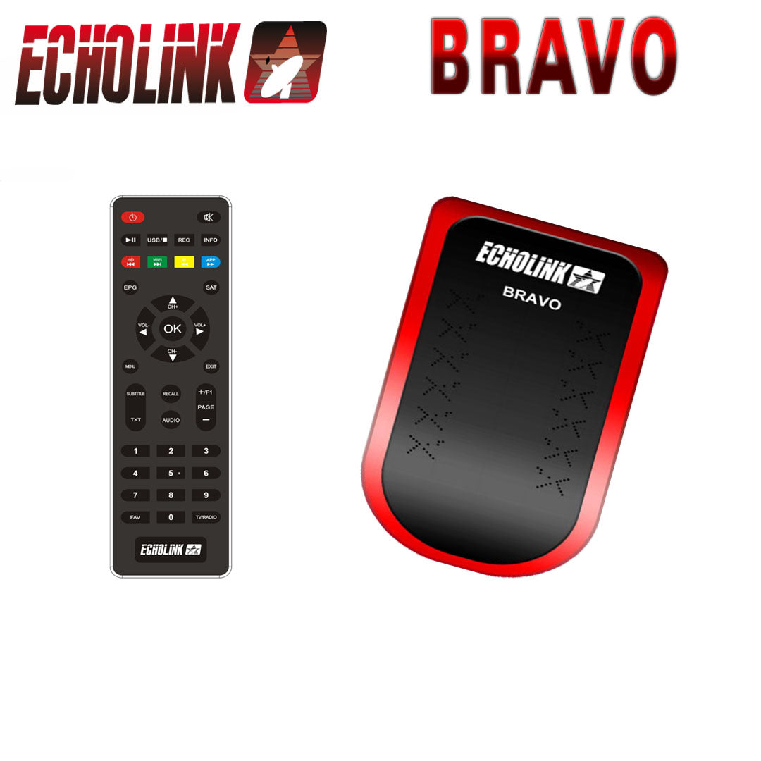 الريسيبتور الديجيتال TV Bravo DVB-S2 Mini ECHOLINK