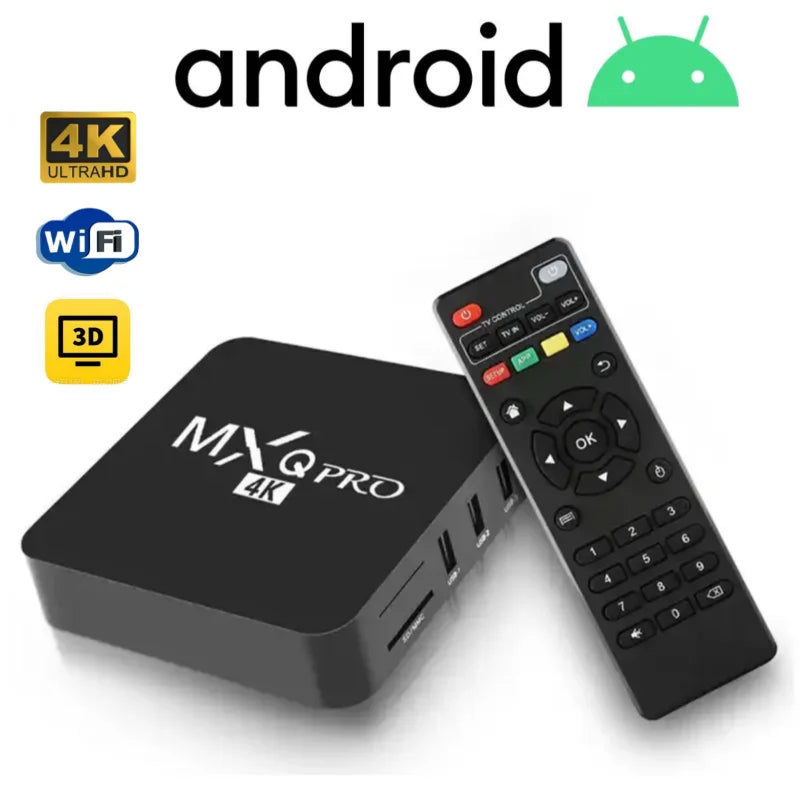 Load image into Gallery viewer, MXQpro RK3229 64GB Android 10.1 Smart TV Box
